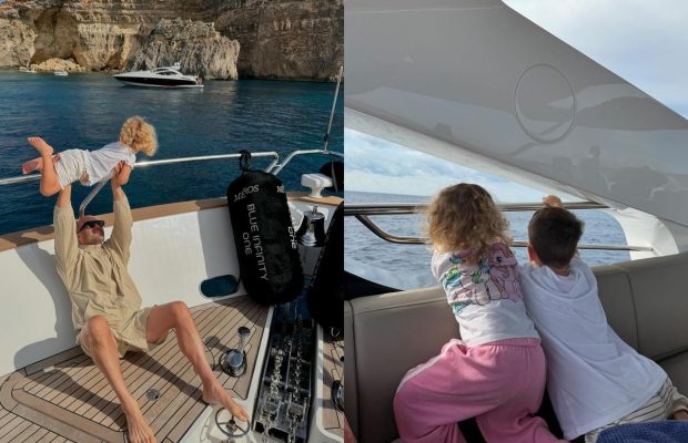 Джейсон Стейтем показав рідкісні фото з дітьми та дружиною