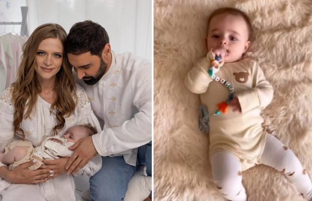 Дружина Козловського показала підрослого сина