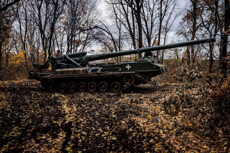 САУ "Пион" на фронте / t.me/BILD_Russian