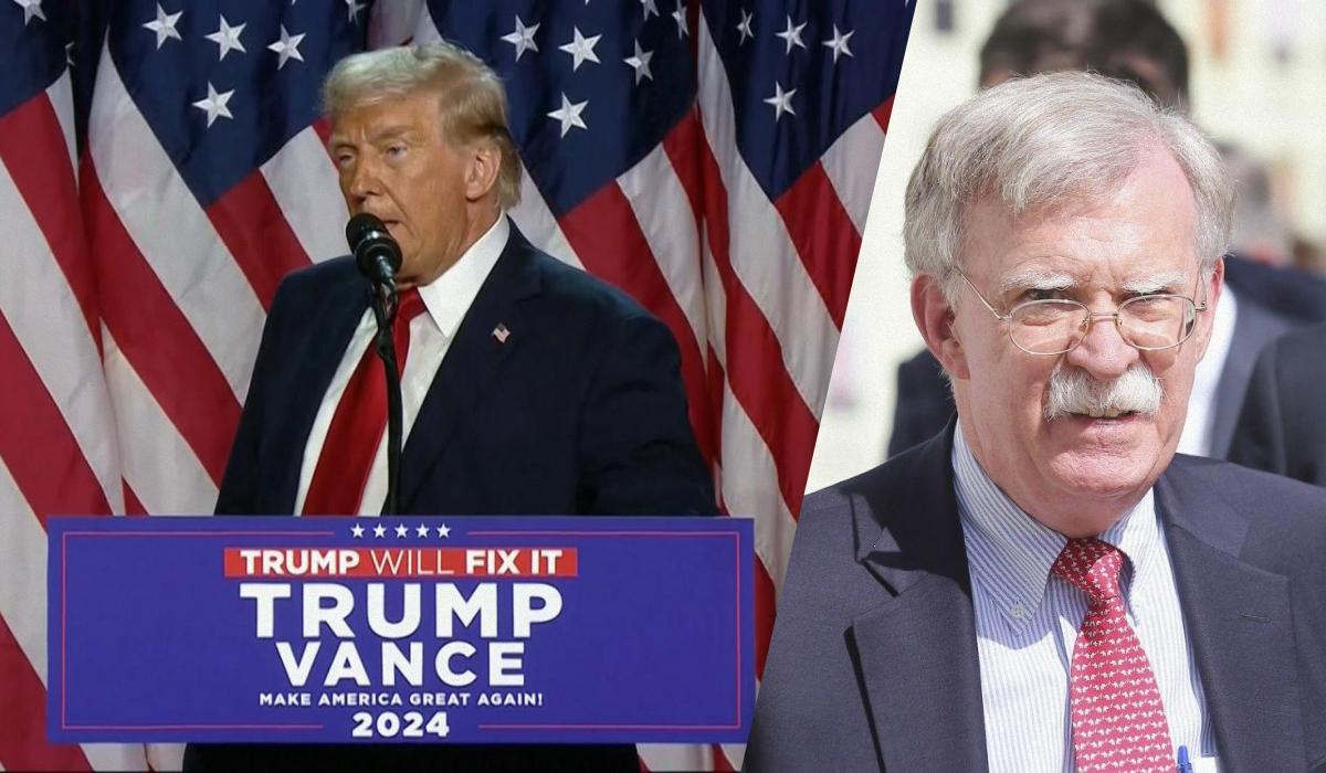 Болтон не впевнений, що Трамп підготує прийнятну для України мирну угоду / Колаж УНІАН, фото - УНІАН, скриншот