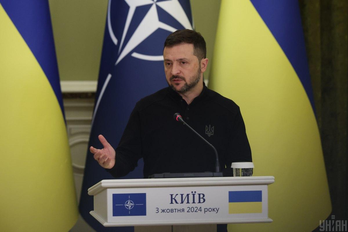 Зеленський вважає членство України в НАТО найкращим виходом як для Європи, так і для США / фото УНІАН Зеленський вважає членство України в НАТО найкращим виходом як для Європи, так і для США / фото УНІАН
