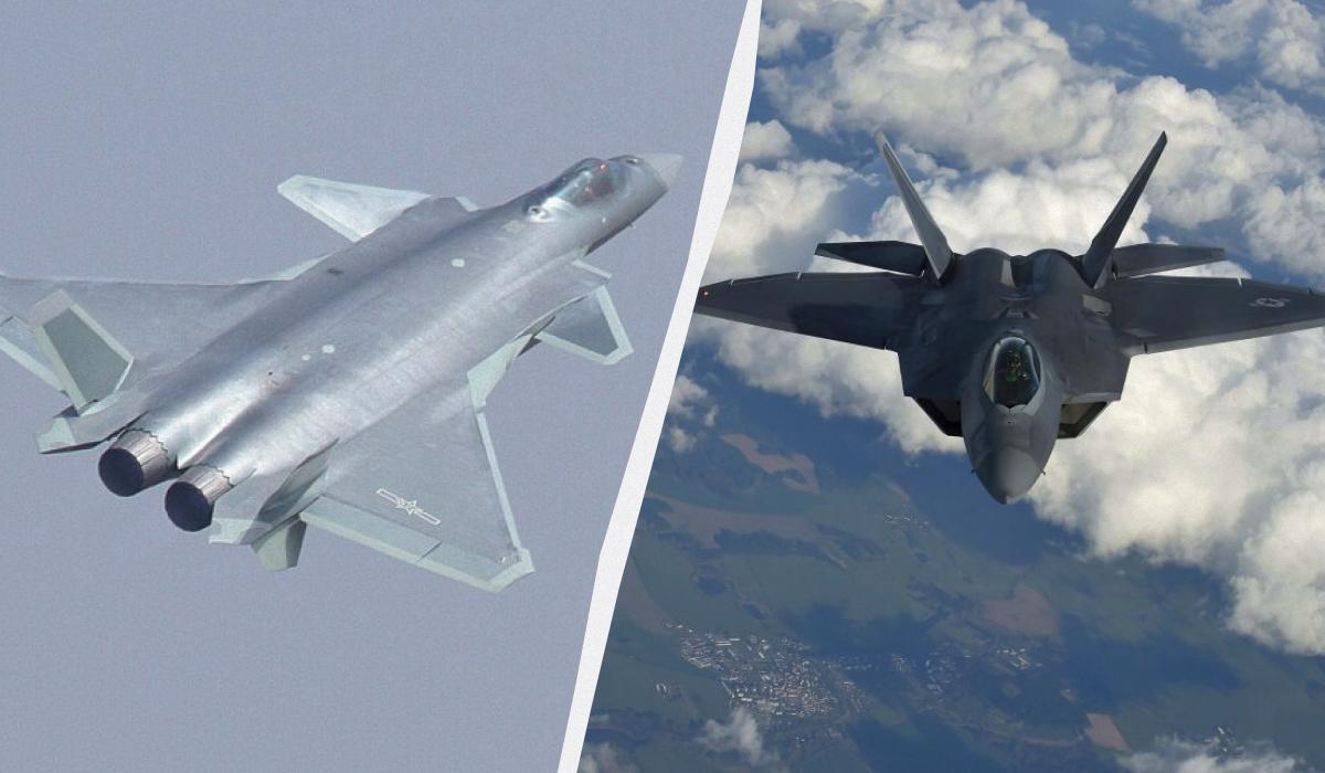 J-20 має високі шанси перемоогти F-22, але за певної умови / колаж УНІАН, фото wikipedia.org, REUTERS J-20 має високі шанси перемоогти F-22, але за певної умови / колаж УНІАН, фото wikipedia.org, REUTERS