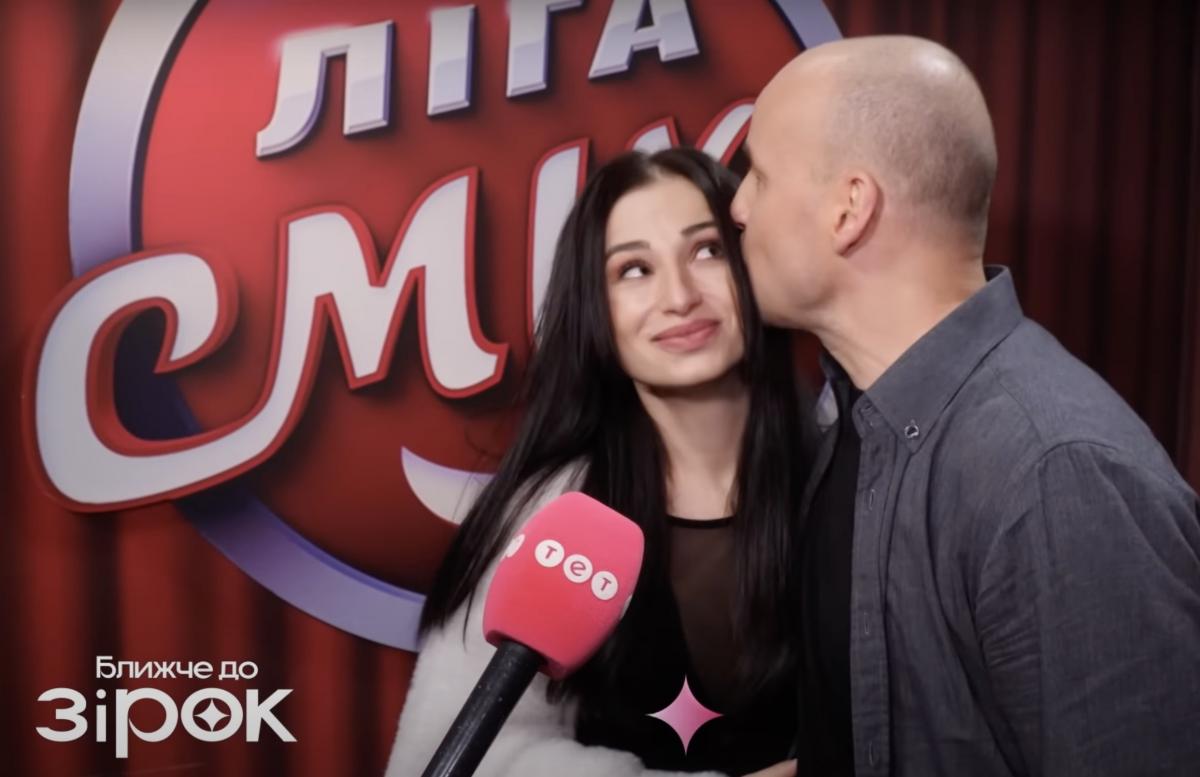 Юрий Великий с женой Алиной / скриншот из видео Юрий Великий с женой Алиной / скриншот из видео