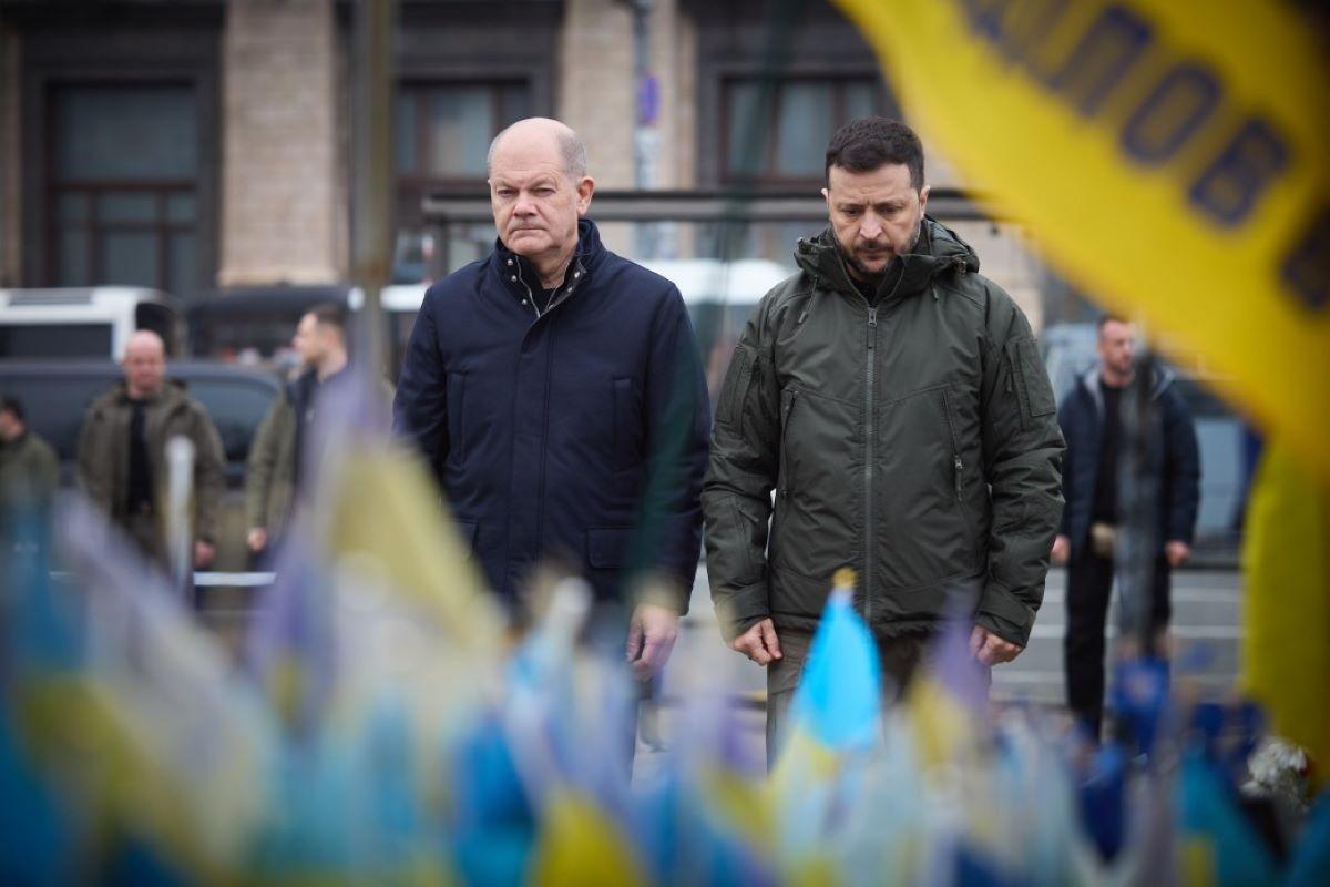 Шольц відвідав Київ / фото president.gov.ua Шольц відвідав Київ / фото president.gov.ua