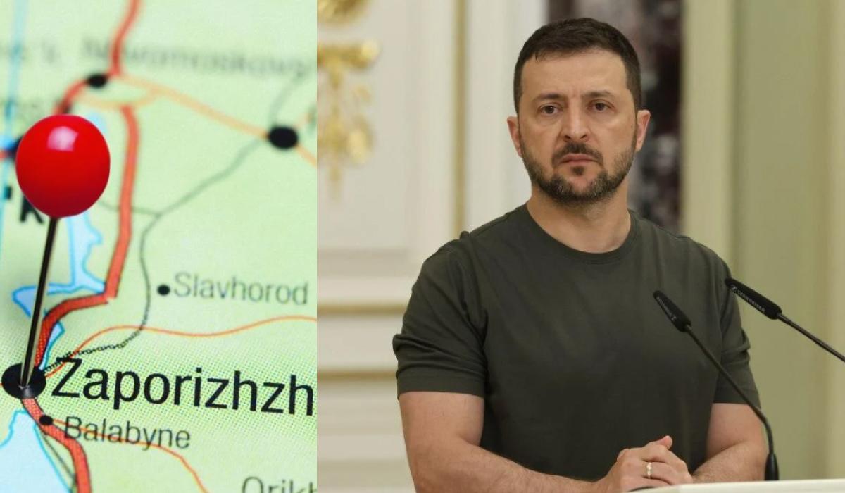 Зеленский рассказал о ситуации на Запорожском направлении / коллаж УНИАН Зеленский рассказал о ситуации на Запорожском направлении / коллаж УНИАН