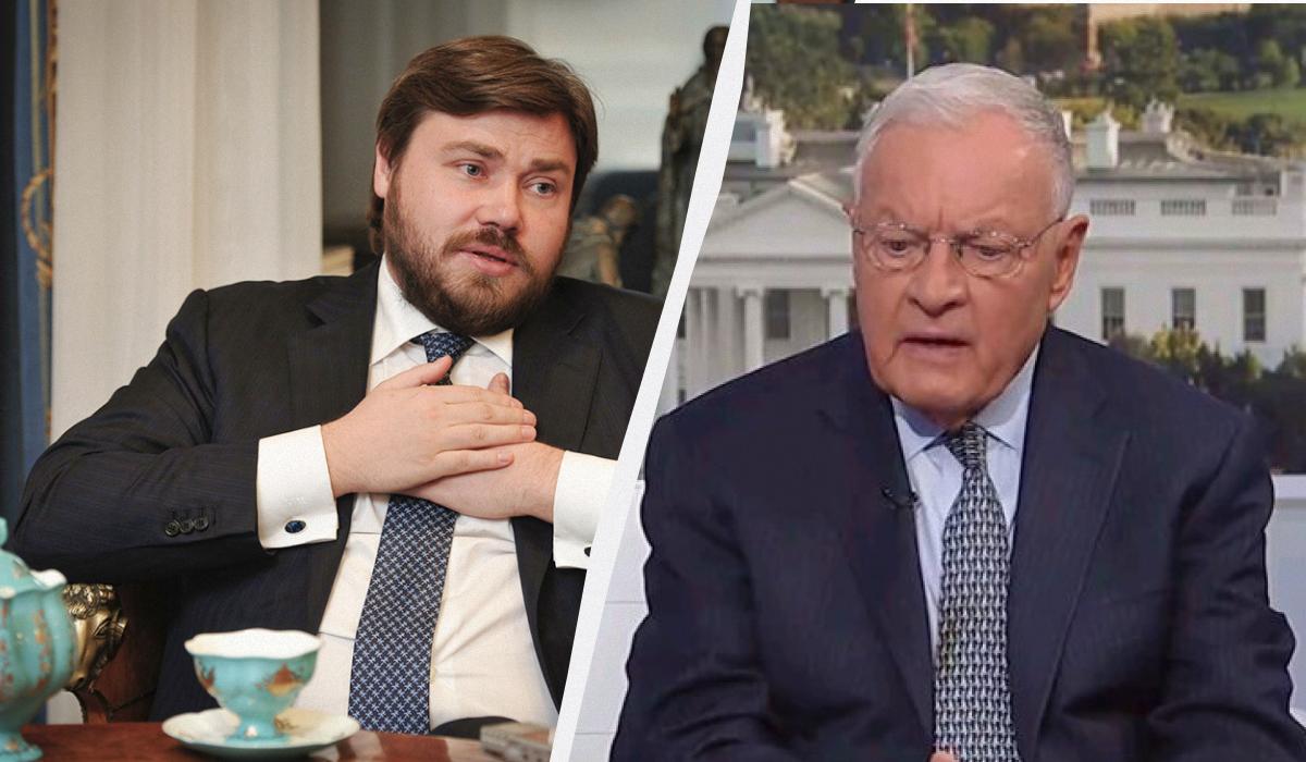 Малофєєв поскандалив з Келлогом / Колаж УНІАН, скриншот, РБК Малофєєв поскандалив з Келлогом / Колаж УНІАН, скриншот, РБК