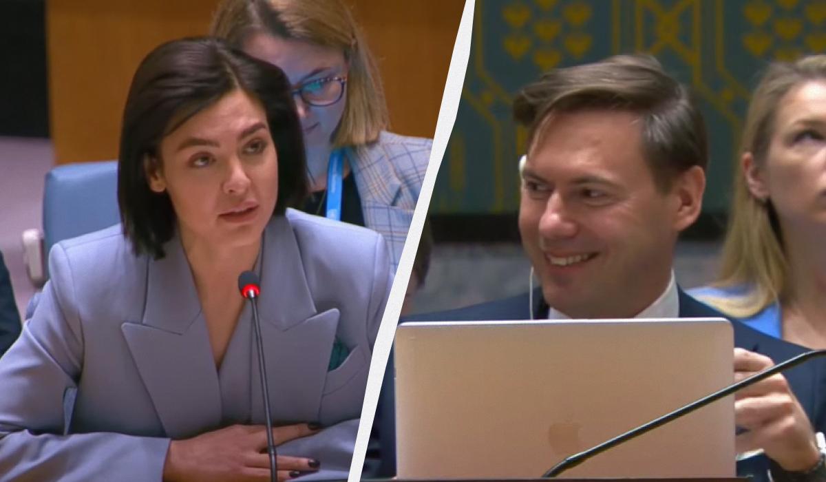 Це не перша цинічна реакція російських дипломатів / Колаж УНІАН / Скриншоти Це не перша цинічна реакція російських дипломатів / Колаж УНІАН / Скриншоти