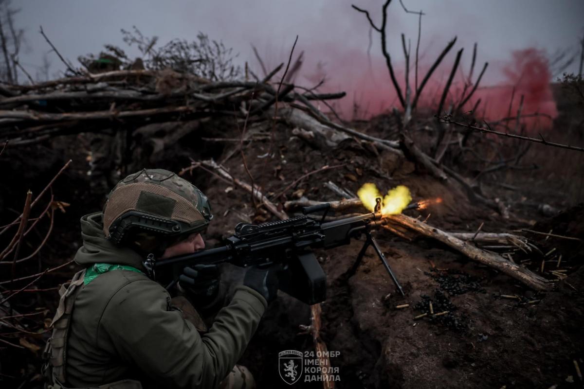 Росіяни обходять Покровськ та наближаються до Дніпропетровщини / фото 24 ОМБр ім. короля Данила