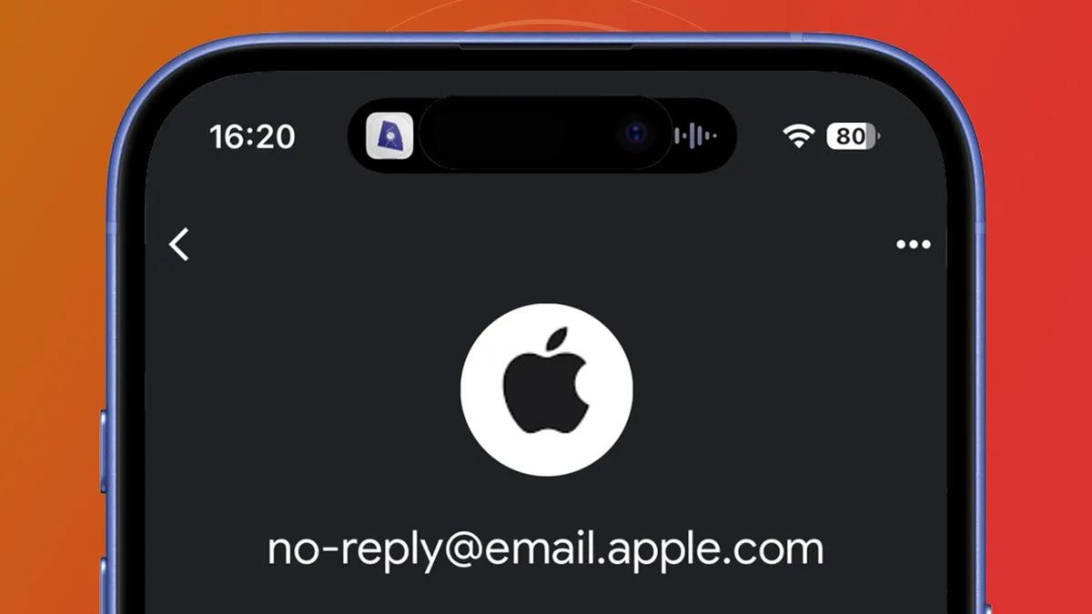 Офіційний електронний лист від Apple закінчуватиметься на "@email.apple.com"