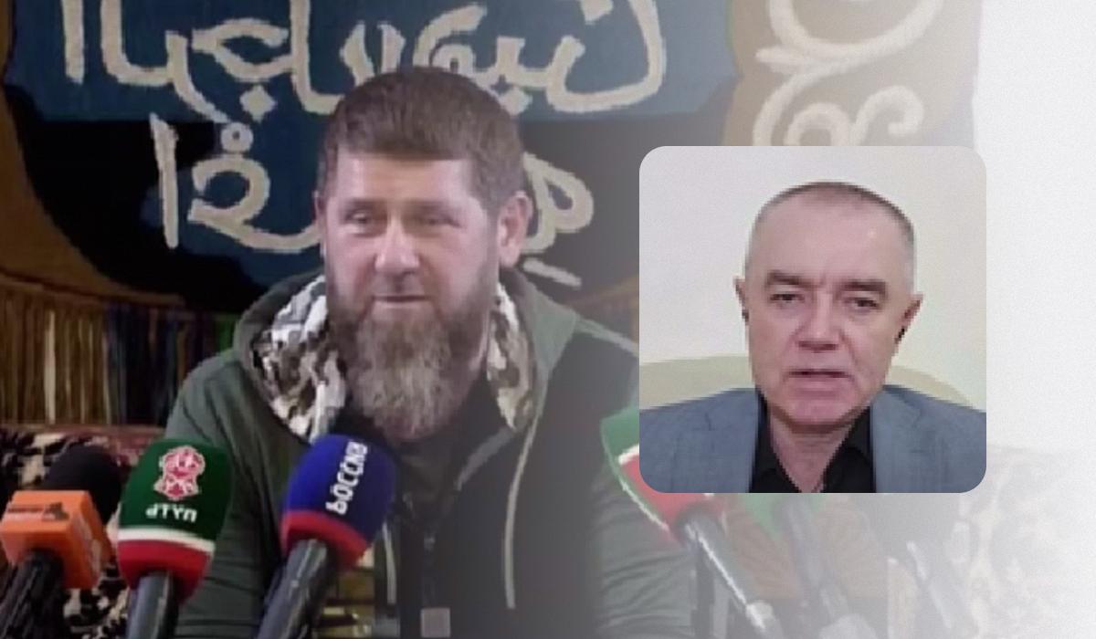 По словам Свитана, удар по казарме полка спецназа Кадырова в Чечне могли осуществить местные / Коллаж УНИАН, скриншоты По словам Свитана, удар по казарме полка спецназа Кадырова в Чечне могли осуществить местные / Коллаж УНИАН, скриншоты