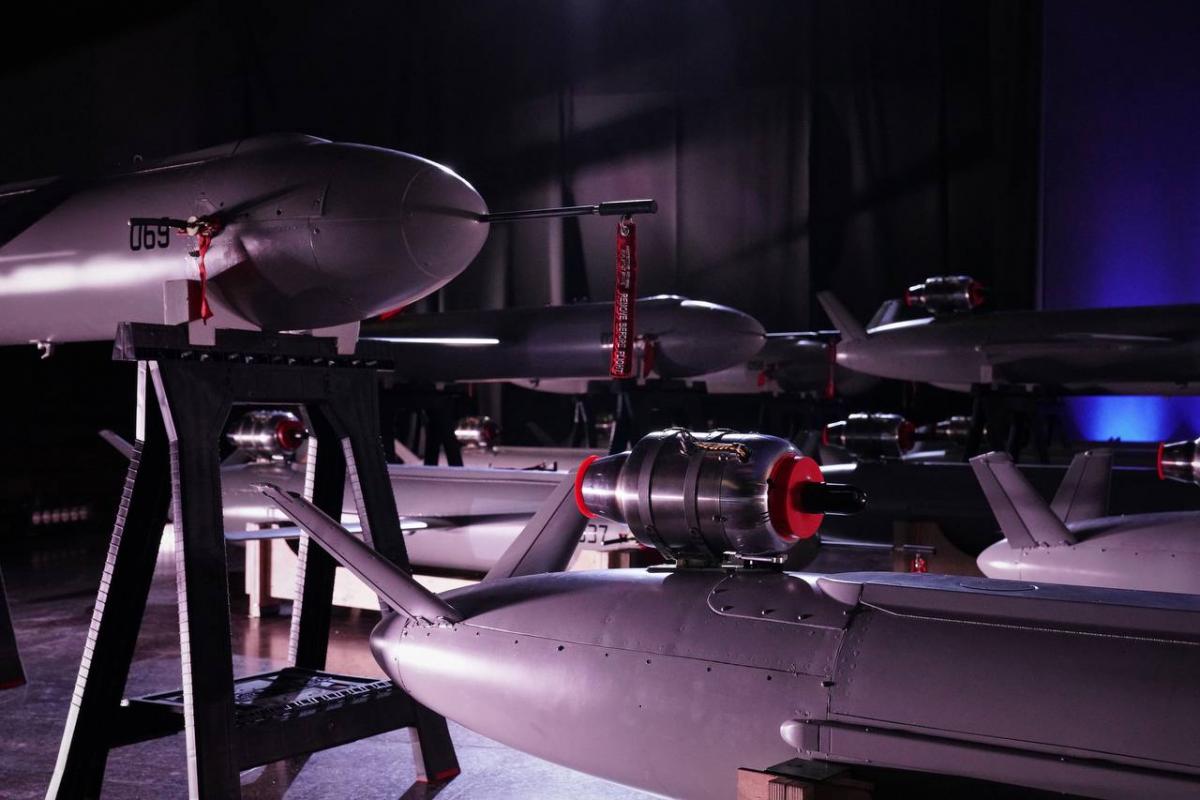 "Укроборонпром" презентував нову ракету-дрон "Пекло". / фото t.me/herman_smetanin_msp "Укроборонпром" презентував нову ракету-дрон "Пекло". / фото t.me/herman_smetanin_msp