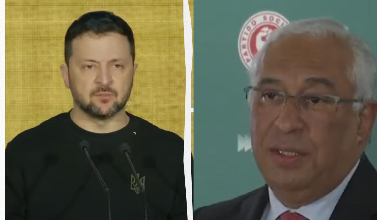 Антониу Кошта пригласил Зеленского на саммит Европейского совета / Коллаж УНИАН, скриншоты Антониу Кошта пригласил Зеленского на саммит Европейского совета / Коллаж УНИАН, скриншоты