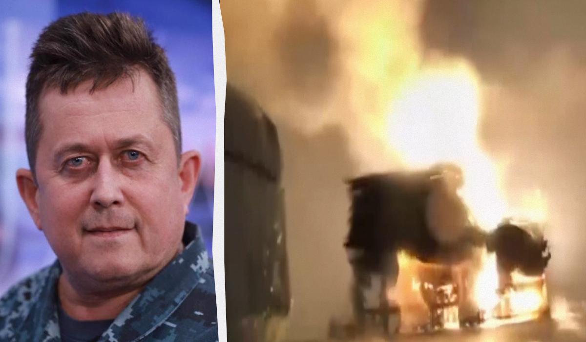За словами Риженка, Сили безпеки та оборони вже декілька разів атакували дані цілі РФ. / колаж УНІАН, фото facebook.com/andrii.ryzhenko.5, скриншот За словами Риженка, Сили безпеки та оборони вже декілька разів атакували дані цілі РФ. / колаж УНІАН, фото facebook.com/andrii.ryzhenko.5, скриншот