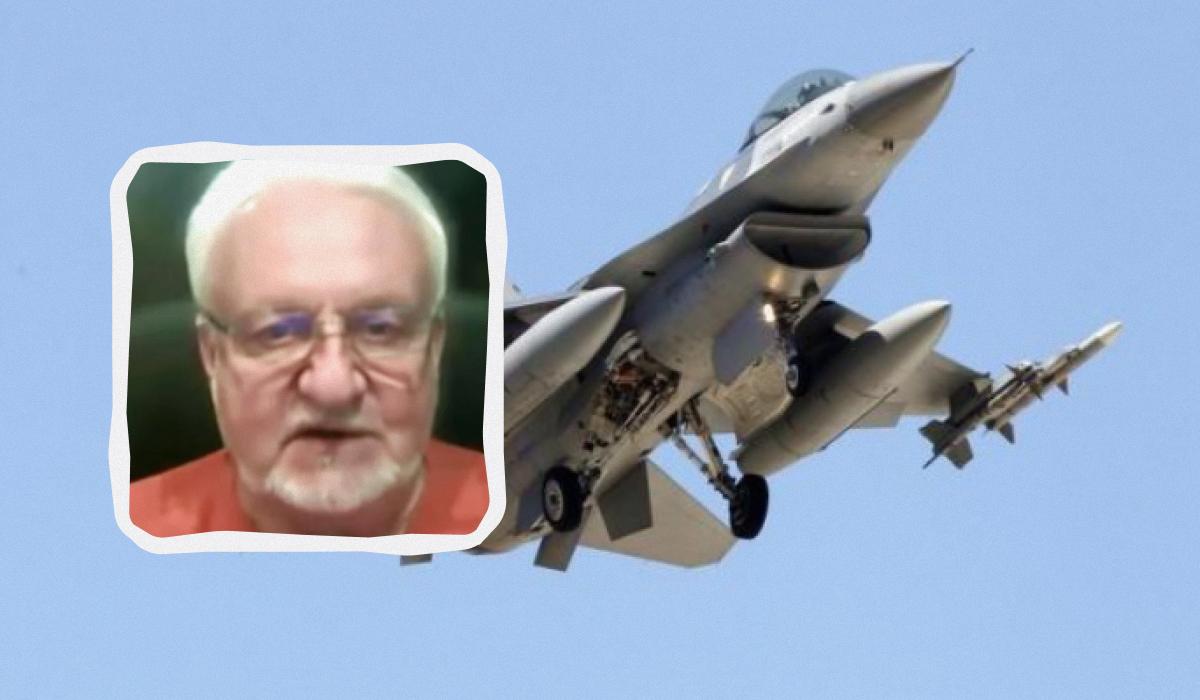 Эксперт прокомментировал работу истребителей F-16 / коллаж УНИАН Эксперт прокомментировал работу истребителей F-16 / коллаж УНИАН