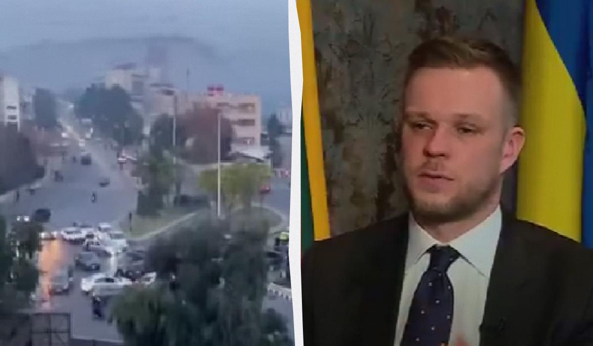 По словам Ландсбергиса, сирийский пример показывает, что Россию можно выгнать / Коллаж УНИАН, скриншоты