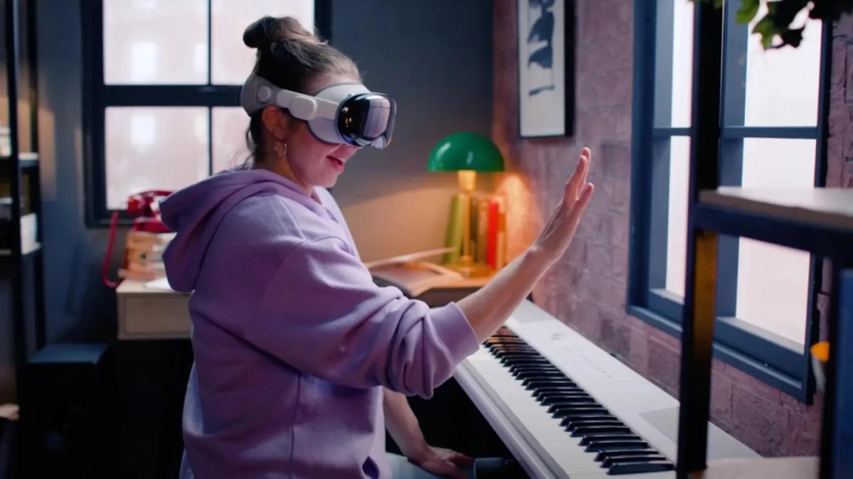 Apple співпрацює з Sony для підтримки VR-ігор на Vision Pro / фото Apple Apple співпрацює з Sony для підтримки VR-ігор на Vision Pro / фото Apple