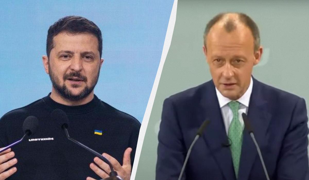 Мерц і Зеленський обговорили спільну позицію Європи / колаж УНІАН, фото УНІАН, кадр з відео Мерц і Зеленський обговорили спільну позицію Європи / колаж УНІАН, фото УНІАН, кадр з відео