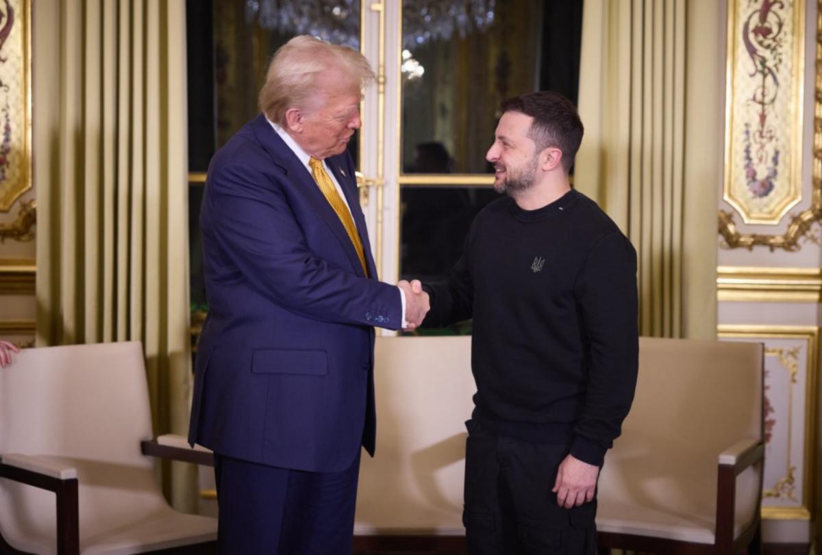 Трамп відзначив, що Зеленський зацікавлений у припиненні вогню в Україні / фото ОП