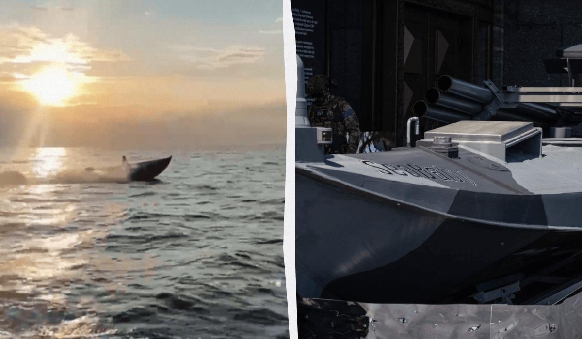Морские дроны имеют ИИ / коллаж УНИАН, скриншот, фото СБУ Морские дроны имеют ИИ / коллаж УНИАН, скриншот, фото СБУ