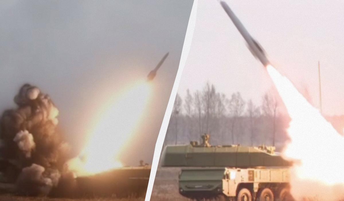 Через запуски в Україні вмикали тривогу / Колаж УНІАН / Скриншоти Через запуски в Україні вмикали тривогу / Колаж УНІАН / Скриншоти