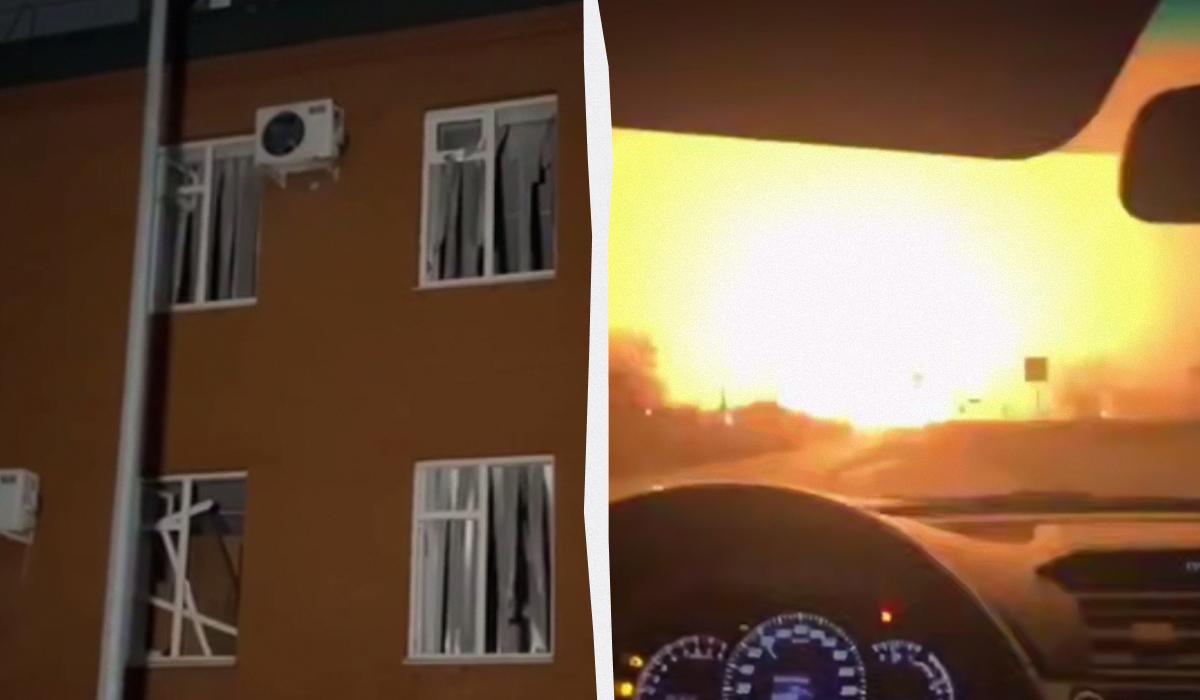 Дроны в очередной раз прилетели в Грозном / коллаж УНИАН, скриншоты