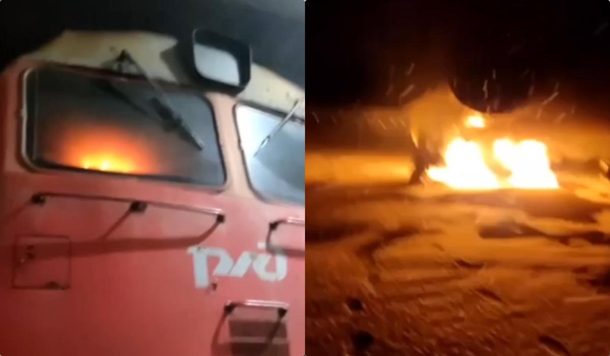 У Росії знищили винищувач Су-30 і три локомотиви / коллае УНІАН, скріншоти У Росії знищили винищувач Су-30 і три локомотиви / коллае УНІАН, скріншоти