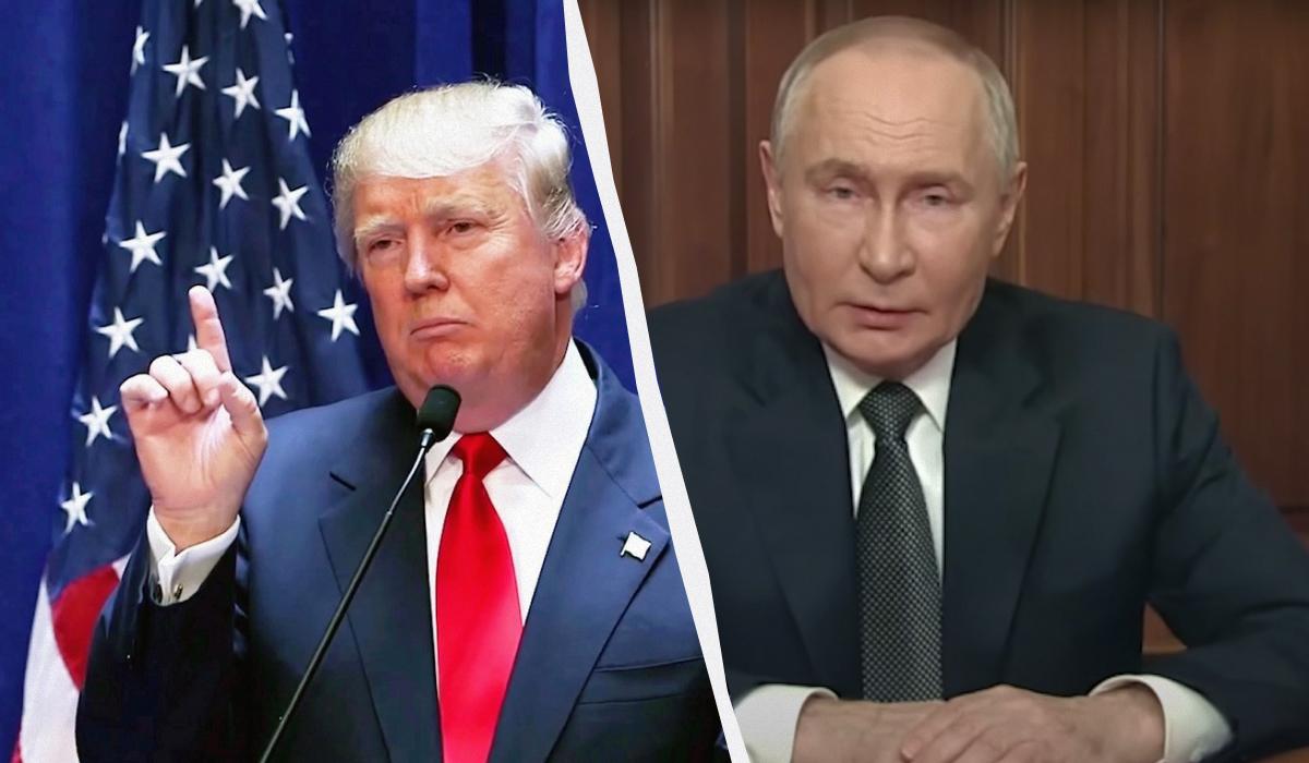 Трамп хочет обсудить с Путиным войну / Коллаж УНИАН / фото ua.depositphotos.com, Скриншот