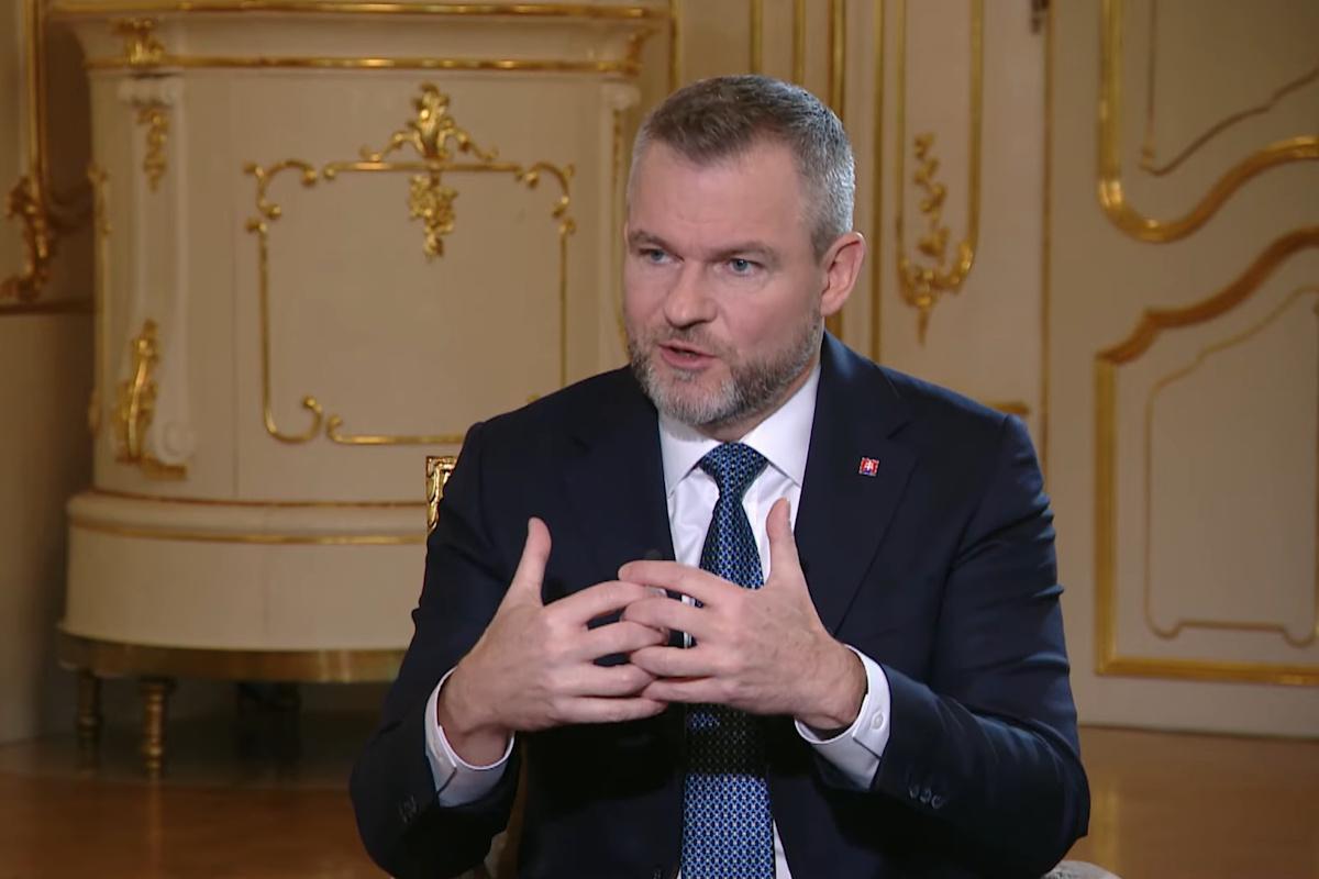 Peter Pellegrini wzywa do realistycznego spojrzenia na sytuację / zrzut ekranu