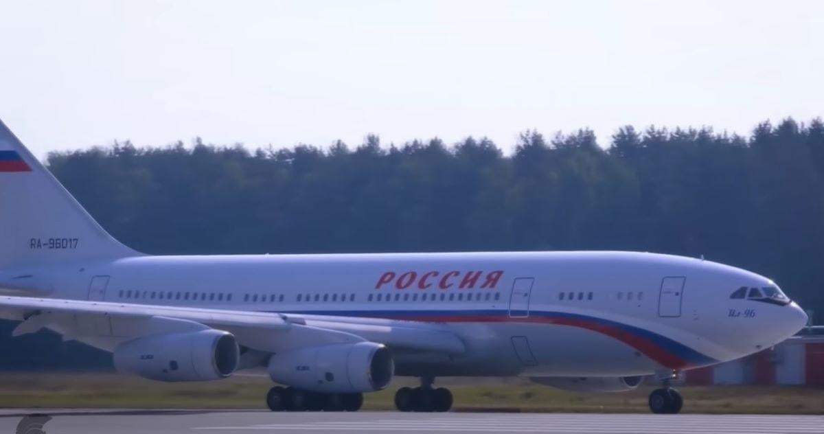 Russian IL-96 secretly sat in the US / Screenshot Russian IL-96 secretly sat in the US / Screenshot