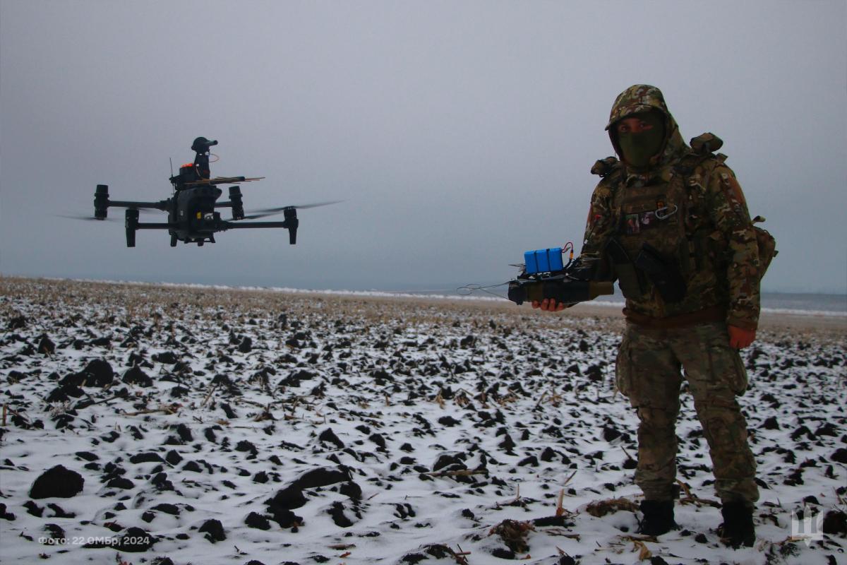 Nie dotyczy to oczywiście dronów samych Sił Obronnych /fot. 22 odrębna brygada zmechanizowana