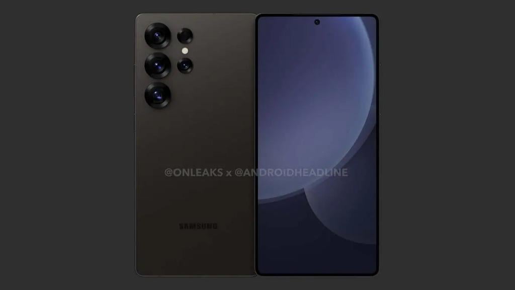 Samsung Galaxy S25 Ultra отримає найтонші рамки екрана у світі / фото OnLeaks