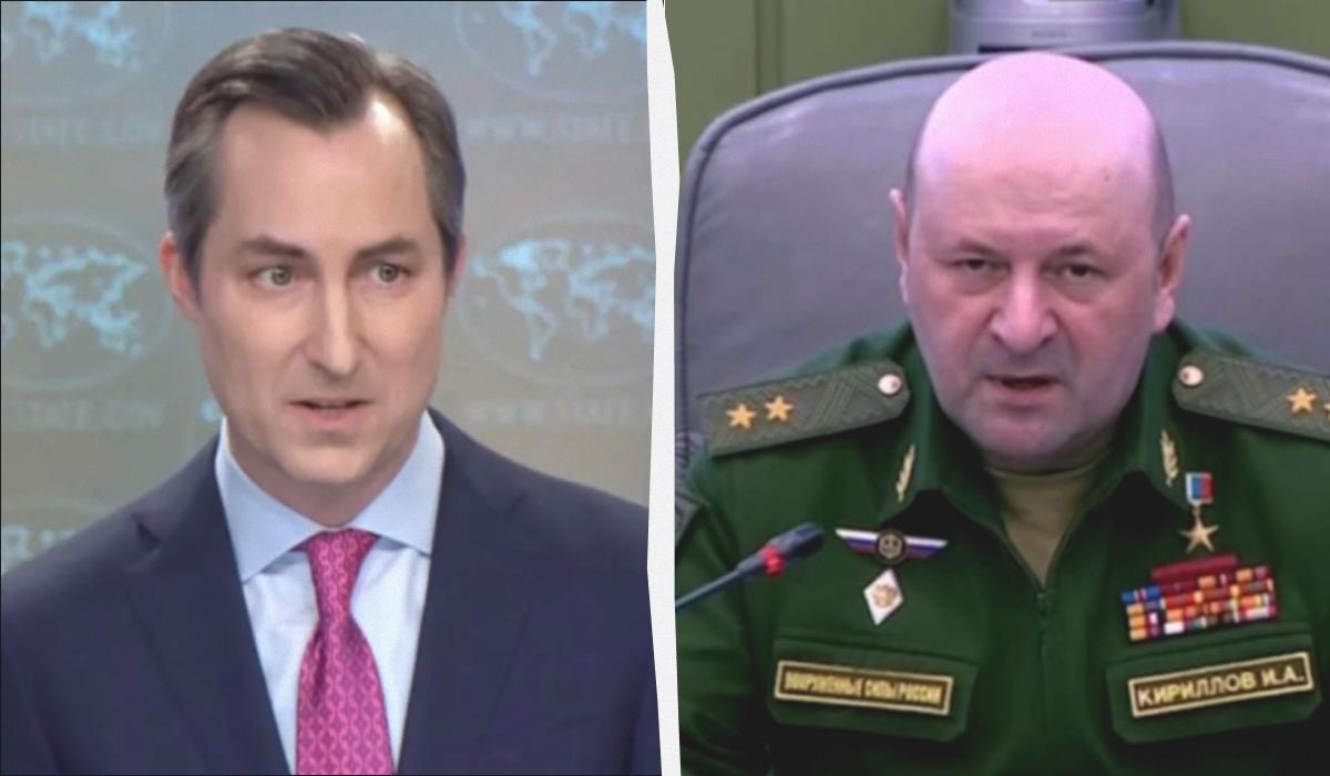 У США прокоментували ліквідацію російського генерала Ігоря Кирилова . колаж УНІАН, скріншоти У США прокоментували ліквідацію російського генерала Ігоря Кирилова . колаж УНІАН, скріншоти