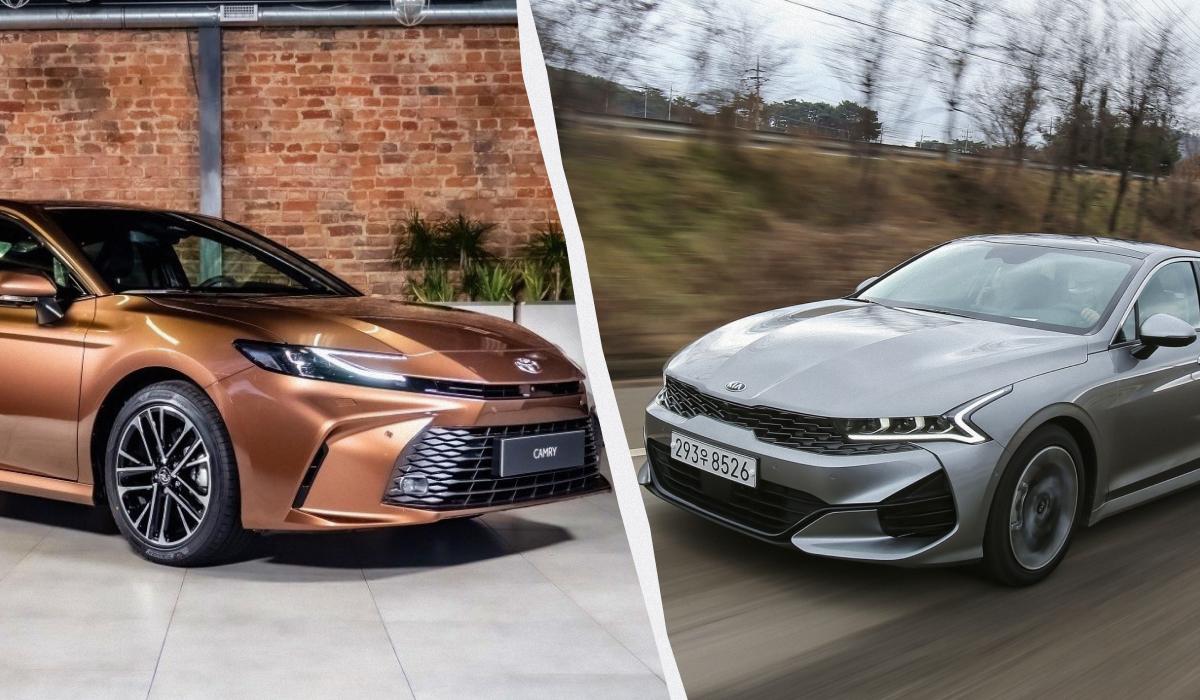 Experts recommend paying attention to these sedans / UNIAN collage, photo - Toyota, Kia