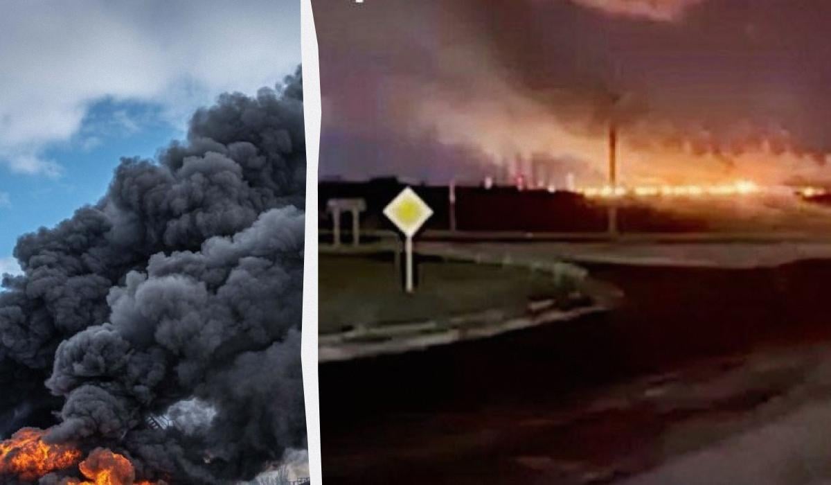 Дроны ударили по российскому Туапсе: повреждены порт и НПЗ, вспыхнули пожары