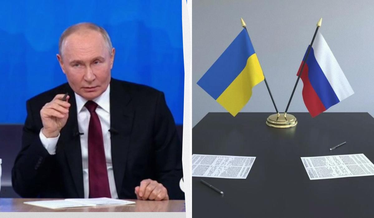 Путін розповів, з ким готовий підписати мирний договір / колаж УНІАН, фото ua.depositphotos.com Путін розповів, з ким готовий підписати мирний договір / колаж УНІАН, фото ua.depositphotos.com