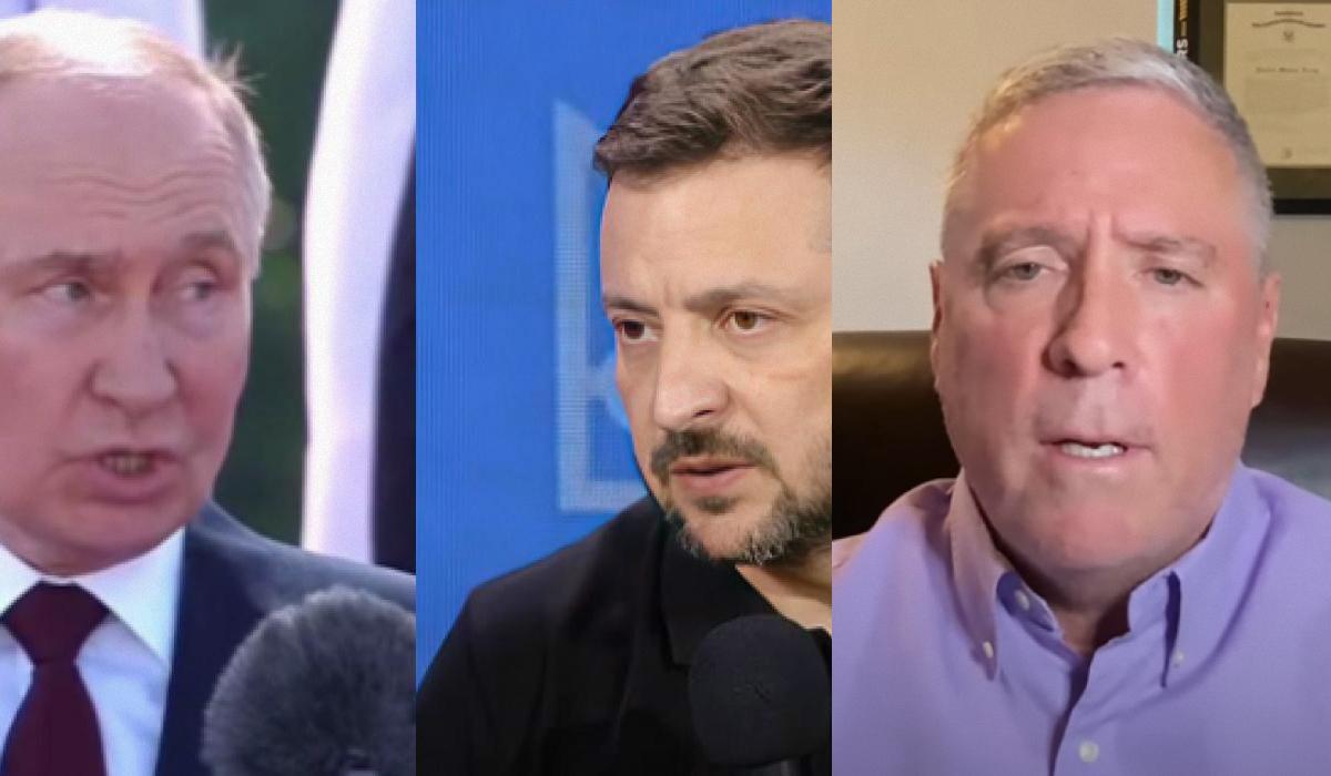 По словам Джонатана Свита, единственный приемлемый путь для Путина - полное уничтожение Украины / Коллаж УНИАН, скриншоты По словам Джонатана Свита, единственный приемлемый путь для Путина - полное уничтожение Украины / Коллаж УНИАН, скриншоты