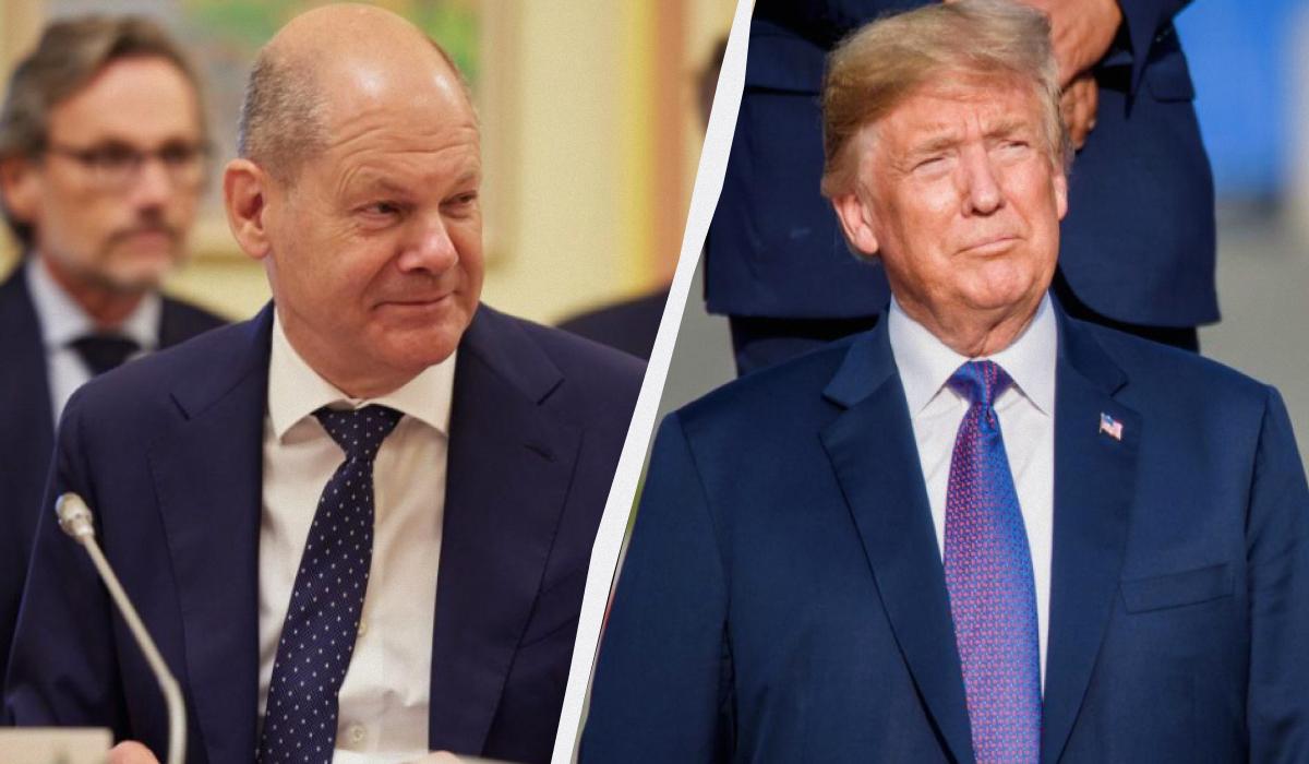 Розмова Шольца з Трампом була присвячена викликам безпековій політиці в Європі / колаж УНІАН, фото president.gov.ua, ua.depositphotos.com Розмова Шольца з Трампом була присвячена викликам безпековій політиці в Європі / колаж УНІАН, фото president.gov.ua, ua.depositphotos.com