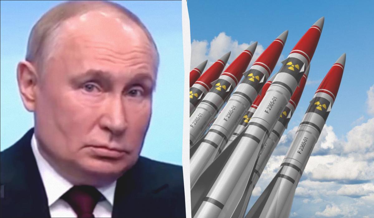 Французький експерт вважає, що ядерна риторика РФ посилює підтримку України / колаж УНІАН, фото ua.depositphotos.com, скріншот Французький експерт вважає, що ядерна риторика РФ посилює підтримку України / колаж УНІАН, фото ua.depositphotos.com, скріншот