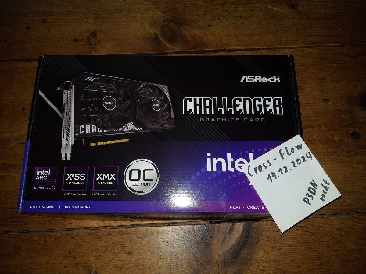 Покупатель уже получил Intel Arc B570 / Фото - PC Games Hardware