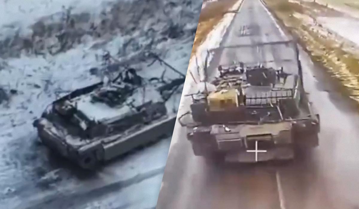 Уникальные подробности об Abrams / коллаж УНИАН, скриншоты X/@RALee85