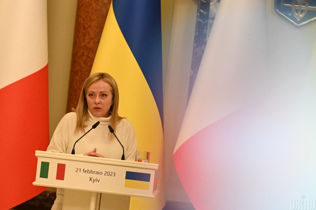 Правительство Джорджии Мелони одобрило продление поддержки Украины / фото УНИАН Правительство Джорджии Мелони одобрило продление поддержки Украины / фото УНИАН