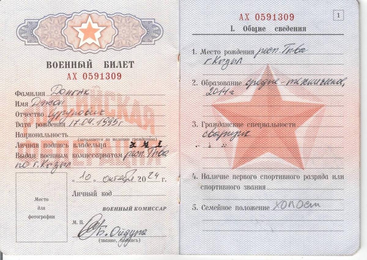 Russia issues false documents to North Koreans / SSO photo