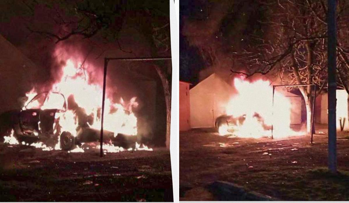 Во взорвавшейся машине передвигался глава оккупационного совета Василий Нечет / Коллаж УНИАН, фото телеграмм-канал Петра Андрющенко
