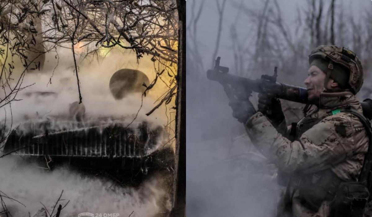 В Украине продолжается война / коллаж УНИАН, фото 24 бригады В Украине продолжается война / коллаж УНИАН, фото 24 бригады