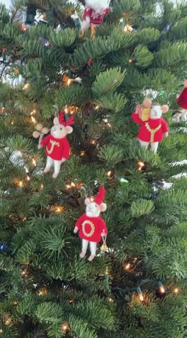 Kateryna Kuhar showed toys on the Christmas tree / Instagram screenshot