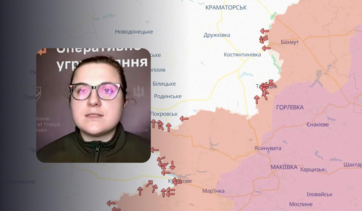 Бобовникова рассказала о действиях оккупантов в зоне ответственности ОТГ "Луганск" / коллаж УНИАН, фото DeepState, кадр из видео Бобовникова рассказала о действиях оккупантов в зоне ответственности ОТГ "Луганск" / коллаж УНИАН, фото DeepState, кадр из видео
