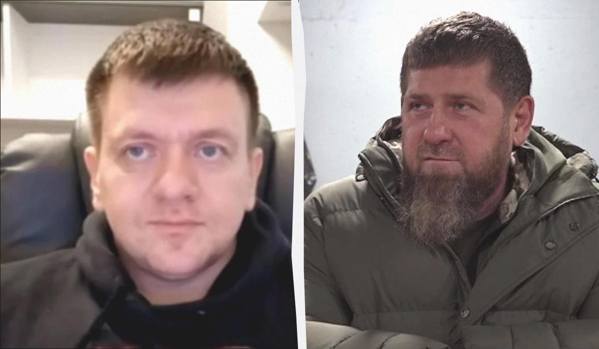 Попович прокоментував атаки БПЛА по Грозному / колаж УНІАН, скріншоти Попович прокоментував атаки БПЛА по Грозному / колаж УНІАН, скріншоти