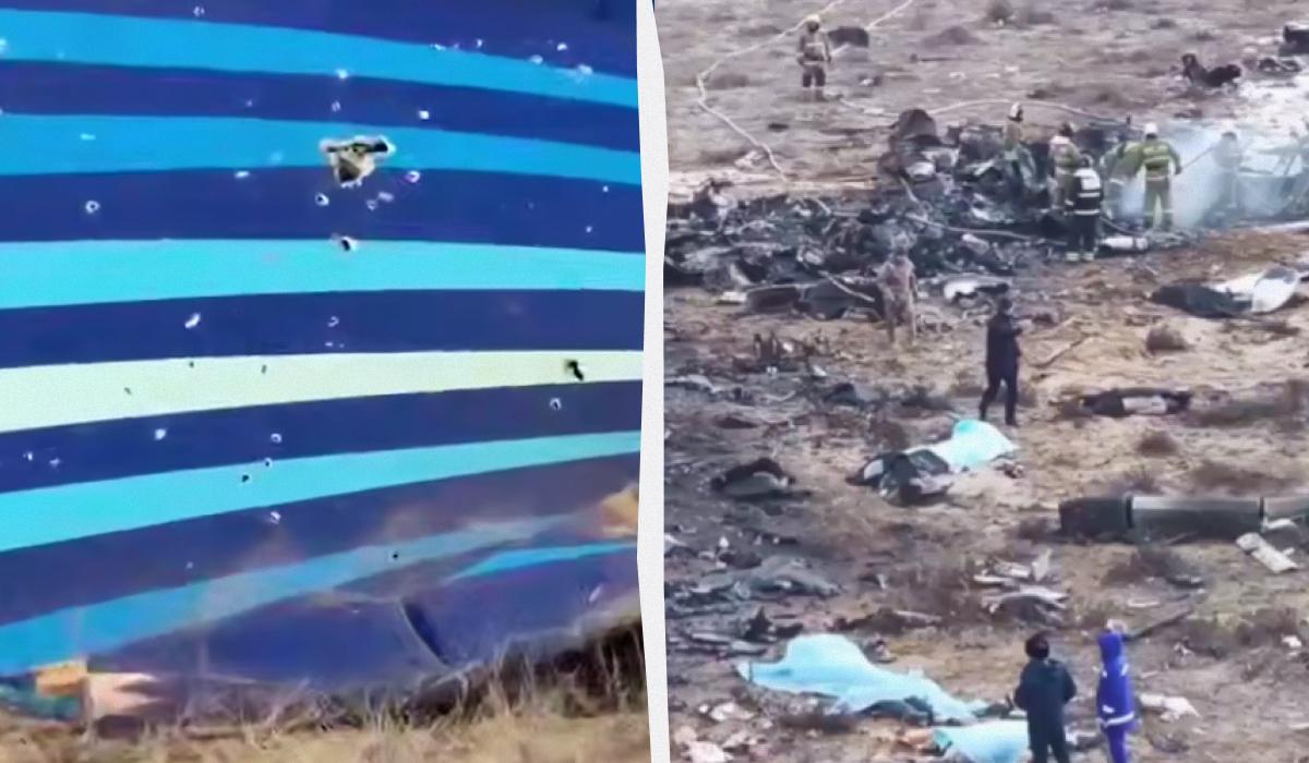 ЗМІ розкрили, як Росія підбила азербайджанський літак над Грозним / Колаж УНІАН / Скриншоти