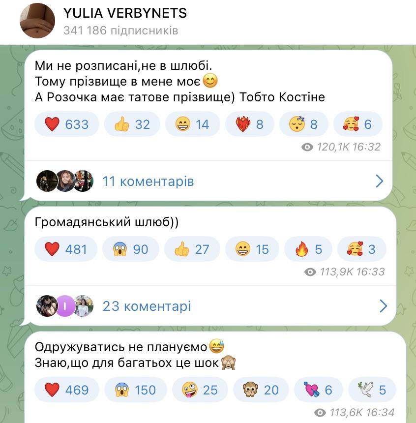 скріншот Telegram