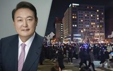 Требуют отставки президента: в Южной Корее на протесты вышло более 100 тысяч человек